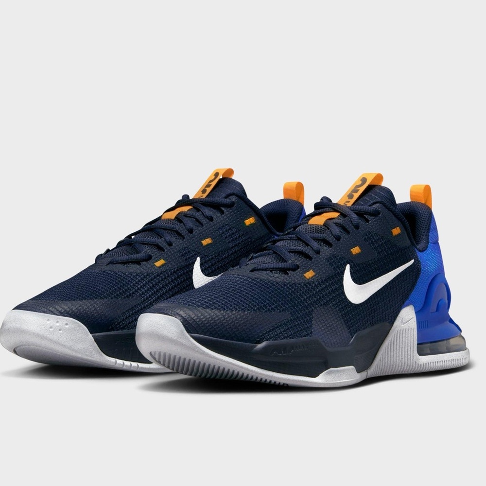 Nike Air Max Alpha Trainer 5 Men’s Workout Shoes Size 10 Navy Blue